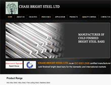 Tablet Screenshot of chasebright.com